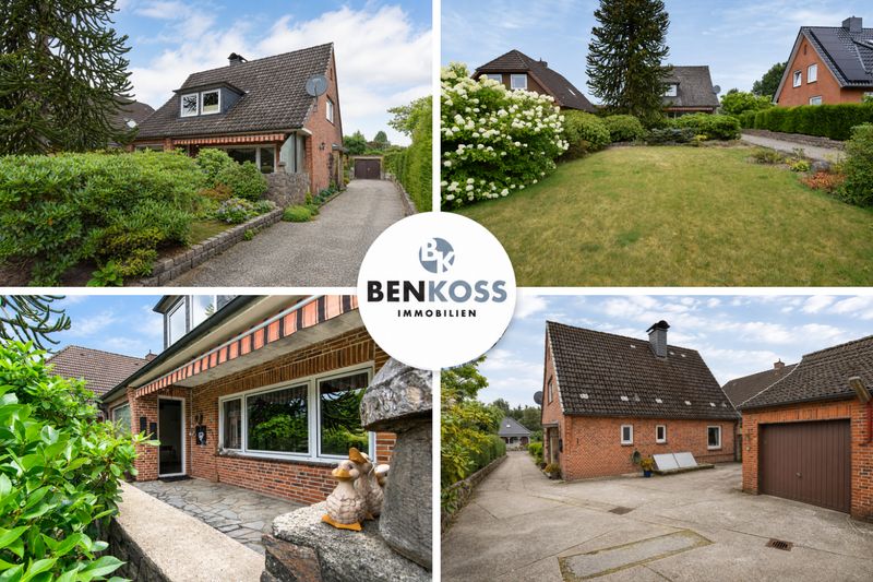HOHENWESTEDT: Freistehendes Einfamilienhaus mit viel Platz für Familie, Hobby und eigene Ideen